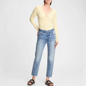 Gap Light Blue Distressed Jeans